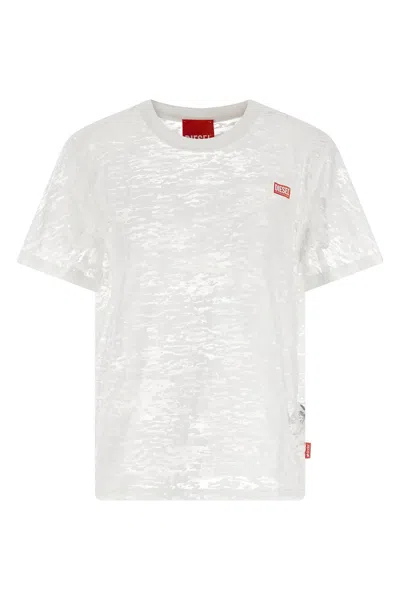 Diesel X Tinder 'pr-t-nots-mati-r' T-shirt In White