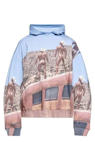 Diesel X Toff All Over Printed Hoodie In Multi