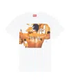 Diesel X Tom Of Finland Foundation Pr-t-norm-tom T-shirt In White