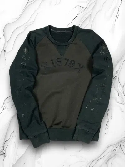 Pre-owned Diesel X Vintage Diesel Designer Sweatshirt Size M In Black