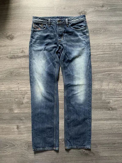 Pre-owned Diesel X Vintage Diesel Larkee Washed Denim Jeans In Blue Denim