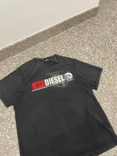 Pre-owned Diesel X Vintage T-shirt Diesel Vintage 90's In White
