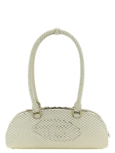 Diesel X10641p8958 Shoulder Bags Beige In Orange