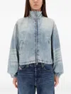 Diesel De-flowye-s Jacket In Blue