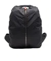 Diesel Zip-d Ripstop Zipped Backpack In Black