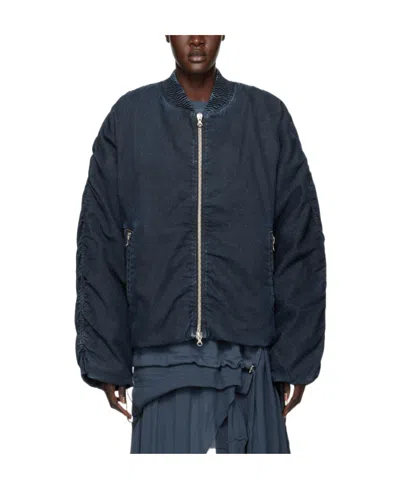 Diesel Zip-fastening Bomber Jacket In Black
