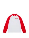 Diesel Zip-fastening T-shirt In Multi