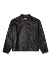 Diesel Zip-front Panelled Jacket In Black