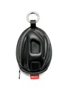 Diesel Zip Keyring In Black