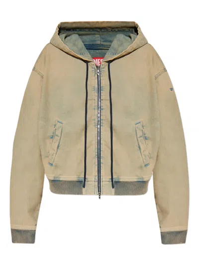 DIESEL ZIP-UP HOODIE