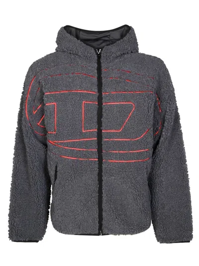 DIESEL ZIP-UP SWEATSHIRT