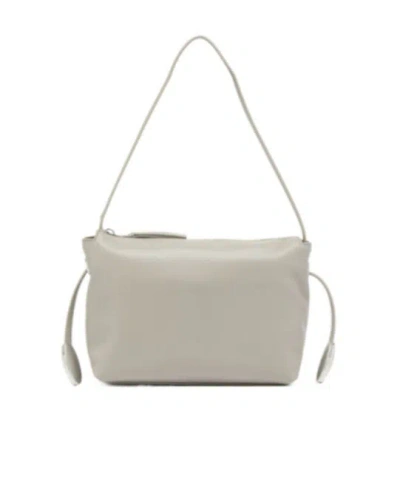 Diesel Zippered Shoulder Bag In Neutral