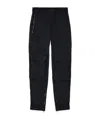 Diesel Zip-pocket Cargo Pants In Black