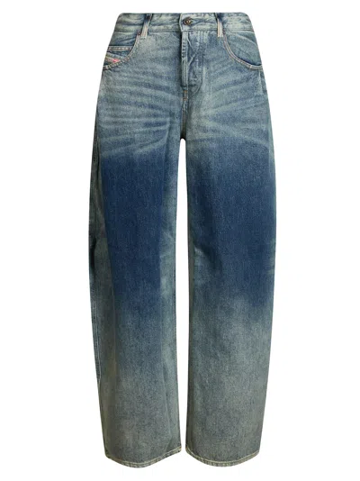 Diesel -inspired 1987 D-khelz Denim Jeans For Women In Multi