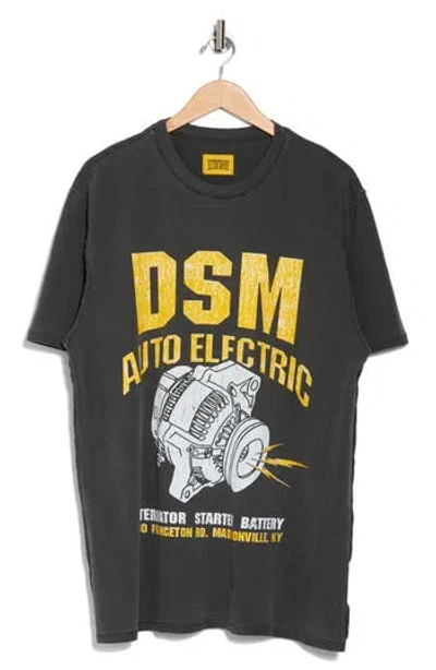 Diet Starts Monday Alternator Graphic T-shirt In Vintage Black