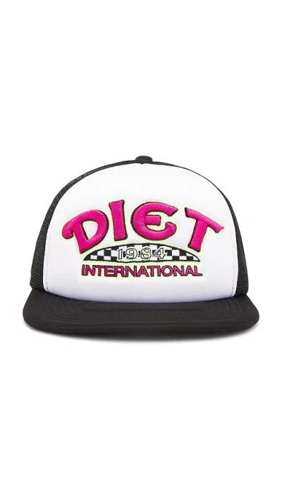 Diet Starts Monday Diet Intl Trucker Hat In 화이트 & 블랙