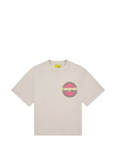 Diet Starts Monday Baja Tee Graphic-print T-shirt In White