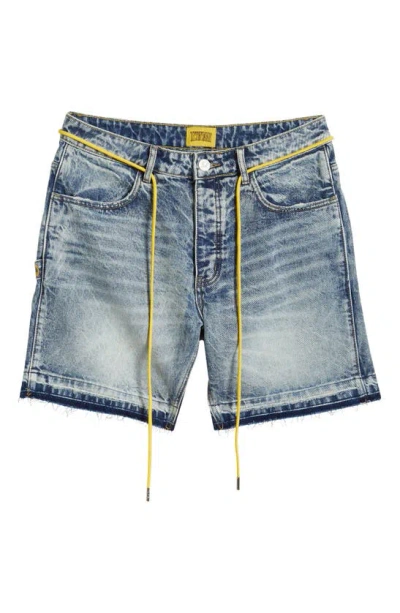 Diet Starts Monday Denim Shorts In Washed Indigo