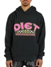 Diet Starts Monday Diet International Hoodie In Vintage Black
