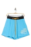 Diet Starts Monday Drawstring Mesh Shorts In Blue