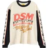 Diet Starts Monday Dsm Ignition Long Sleeve Waffle Graphic T-shirt In Neutral