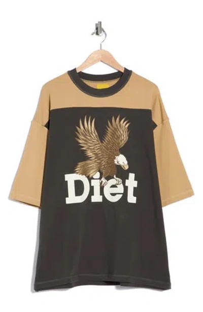Diet Starts Monday Eagle Yoke T-shirt In Multi