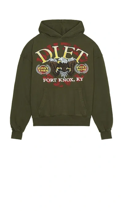 Diet Starts Monday Fort Knox Hoodie In Olive