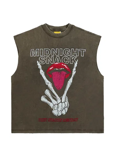 Diet Starts Monday Graphic-print Sleeveless T-shirt In Multi