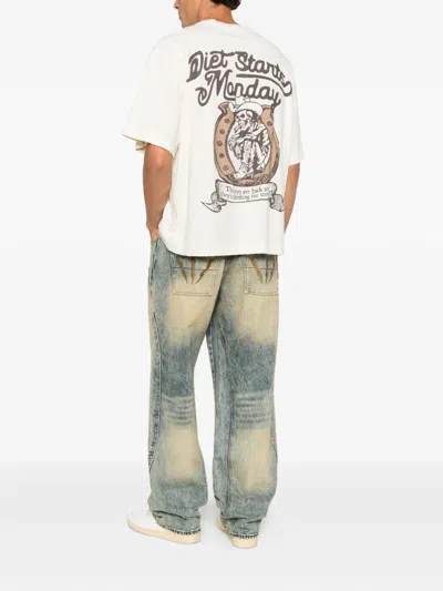 Diet Starts Monday Graphic-print T-shirt In Neutral