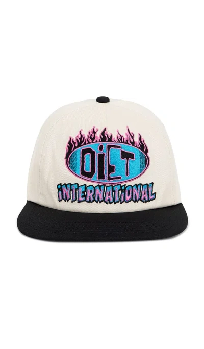 Diet Starts Monday Intl Flame Hat In White