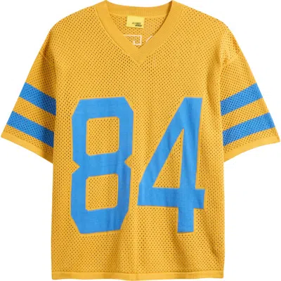 Diet Starts Monday Knit Mesh Jersey In Yellow