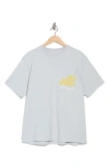 Diet Starts Monday La Graphic T-shirt In Silver