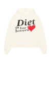 DIET STARTS MONDAY LOVERS HOODIE