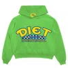 Diet Starts Monday Men's Diet International Hoodie In Green