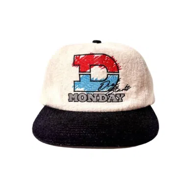 Diet Starts Monday Men's Dsm Racing Hat In Cream In Gold