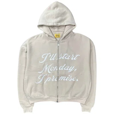Diet Starts Monday Men's Promise Full Zip Hoodie In Tan