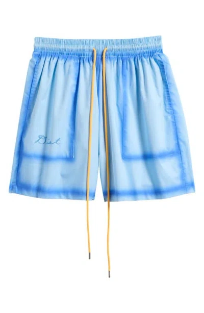 Diet Starts Monday Ocean Spray Cotton Drawstring Shorts In Blue