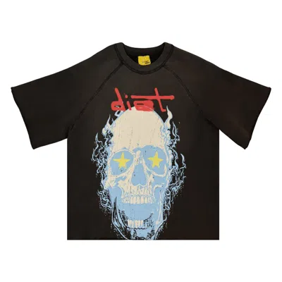 Pre-owned Diet Starts Monday Skull Half Sleeve 'vintage Black' | Men's Size M