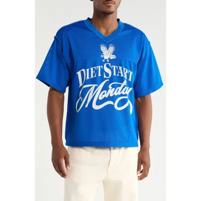 Diet Starts Monday State Champs Mesh Practice Jersey In Transparent