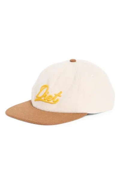 Diet Starts Monday Swash Wool Logo Hat In Brown