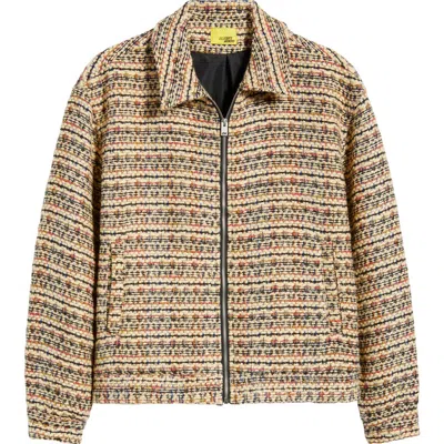Diet Starts Monday Tweed Zip Jacket In Multi