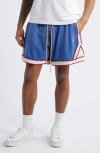 Diet Starts Monday Warm Up Tie Waist Shorts In Blue