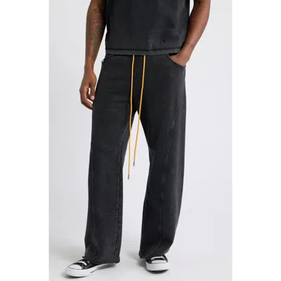 Diet Starts Monday Wide Leg Work Pants In Black