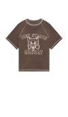 Diet Starts Monday Wildcat Raglan Tee In Grey