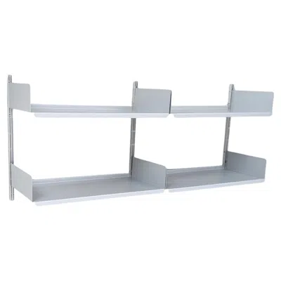 Pre-owned Dieter Rams Original  Wandregal 606 Vitsoe Aluminium Design Breit In Gray