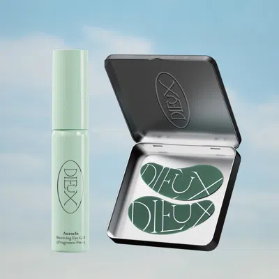 Dieux Skin Angel Eyes: Infinitely Reusable Eye Mask & Eye Serum Bundle In Green