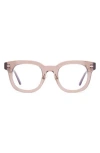 Diff 47mm Round Blue Light Blocking Glasses