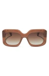 Diff 52mm Giada Square Sunglasses