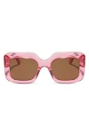 Diff 52mm Giada Square Sunglasses