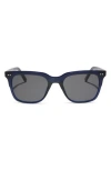 Diff 53mm Bobby Square Sunglasses In Blue